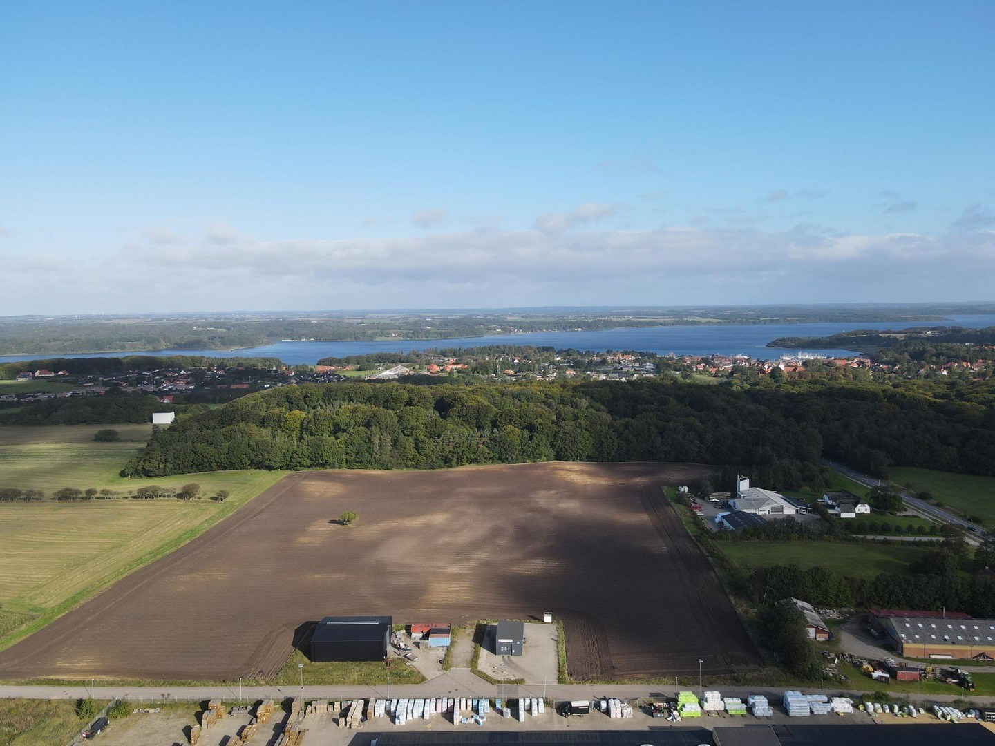 Byggegrund til erhverv ved Hobro